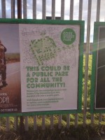 Posters for Chamber Street/Cork Street Park Campaign