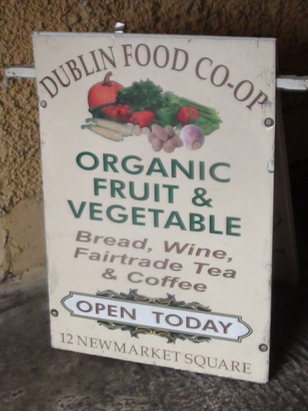 Dublin Food Coop sign