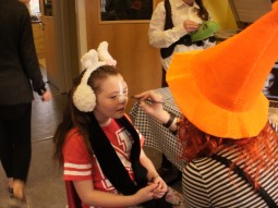 Face Painting At Fountain Youth Project Halloween Party