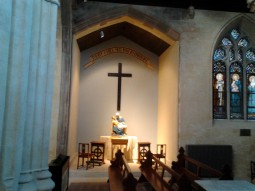 Refurbished Grotto in St. Catherine's Church, Meath Street, Dublin 8