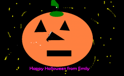 Happy Halloween from Emily - Ireland Youth Project Picture