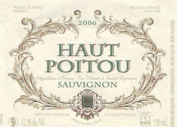 Haut Poitou Sauvignon Blanc