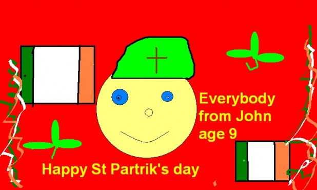 Johns paddys day pic