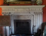 Fireplace at Malahide Castle