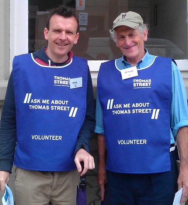 Peter & Ray - Thomnas Street Ambassador Programme volunteers
