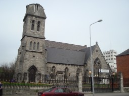 St James Church and Cemetery, Dublin 8, Ireland - side view