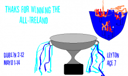Well Done to the Dubs for winning the All Ireland - by Leyton