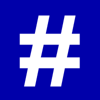 #hashtags logo