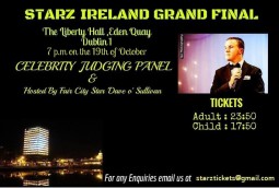 Starz Music Competition Final, Dublin 2013