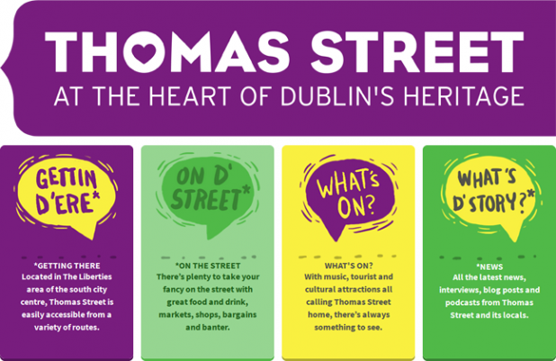 Thomas Street, Dublin 8, Ireland - traders association website